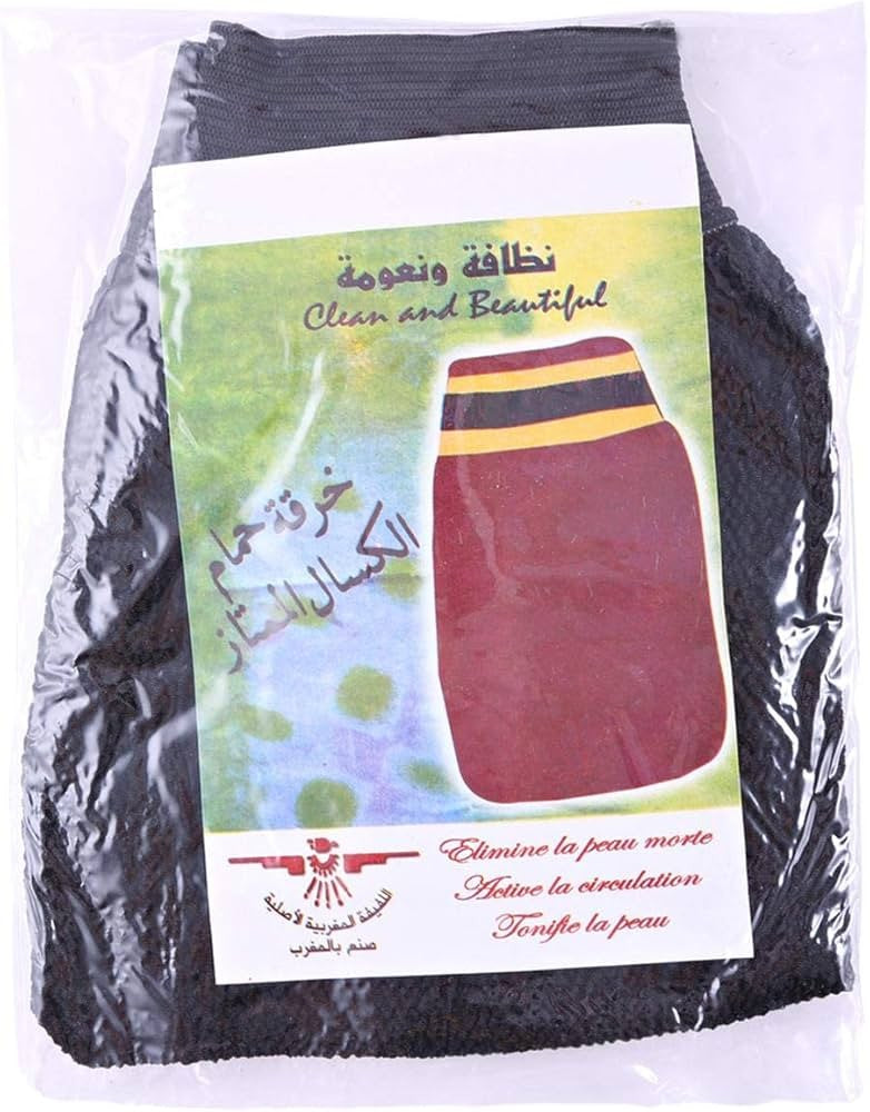 MOROCCAN BATH GLOVES DEEP EXFOLIATING GLOVES 120G