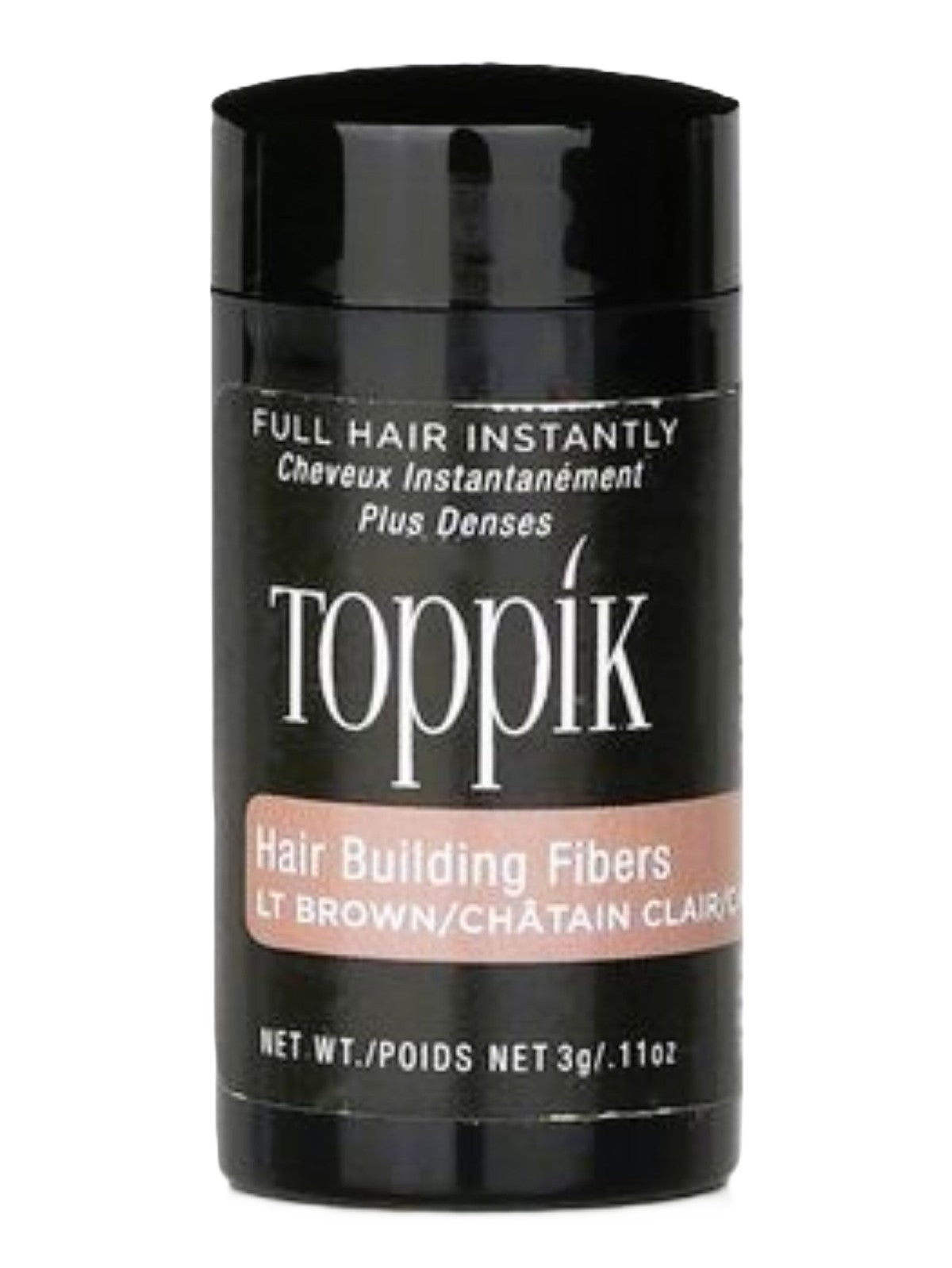 TOPPIK HAIR BUILDING FIBERS LT BROWN/CHATAIN CLAIR/CASTANO CLARO 3G Main image