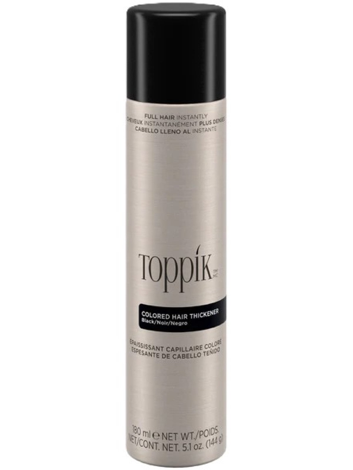 TOPPIK HAIR BUILDING FIBERS BLACK/NOIR/NEGRO 144G Main image