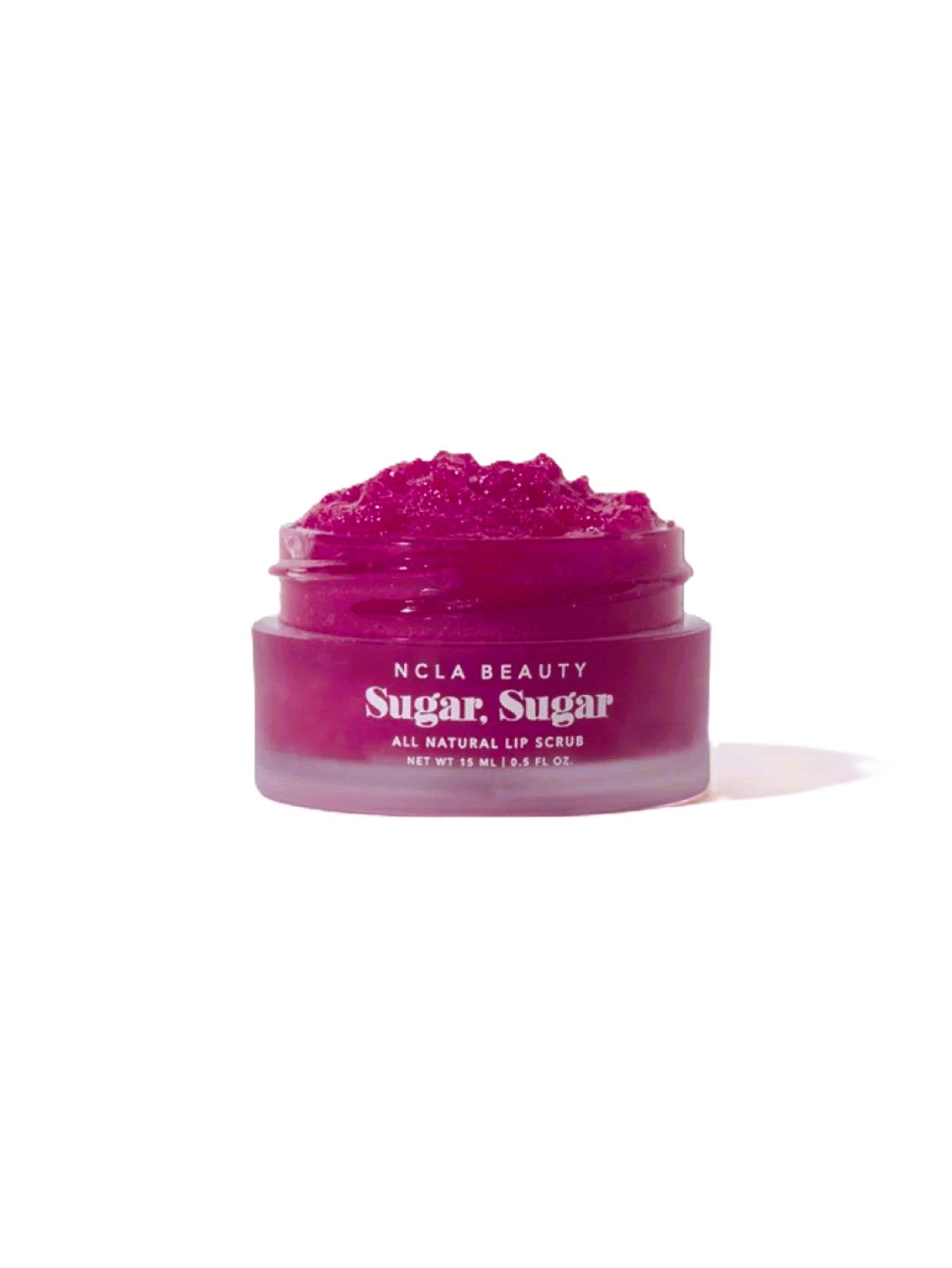 NCLA BEAUTY SUGAR BLACK CHERRY LIP SCRUB 15 ML
