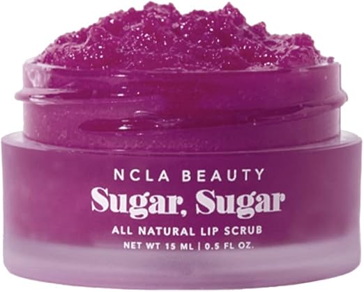 NCLA BEAUTY SUGAR BLACK CHERRY LIP SCRUB 15 ML