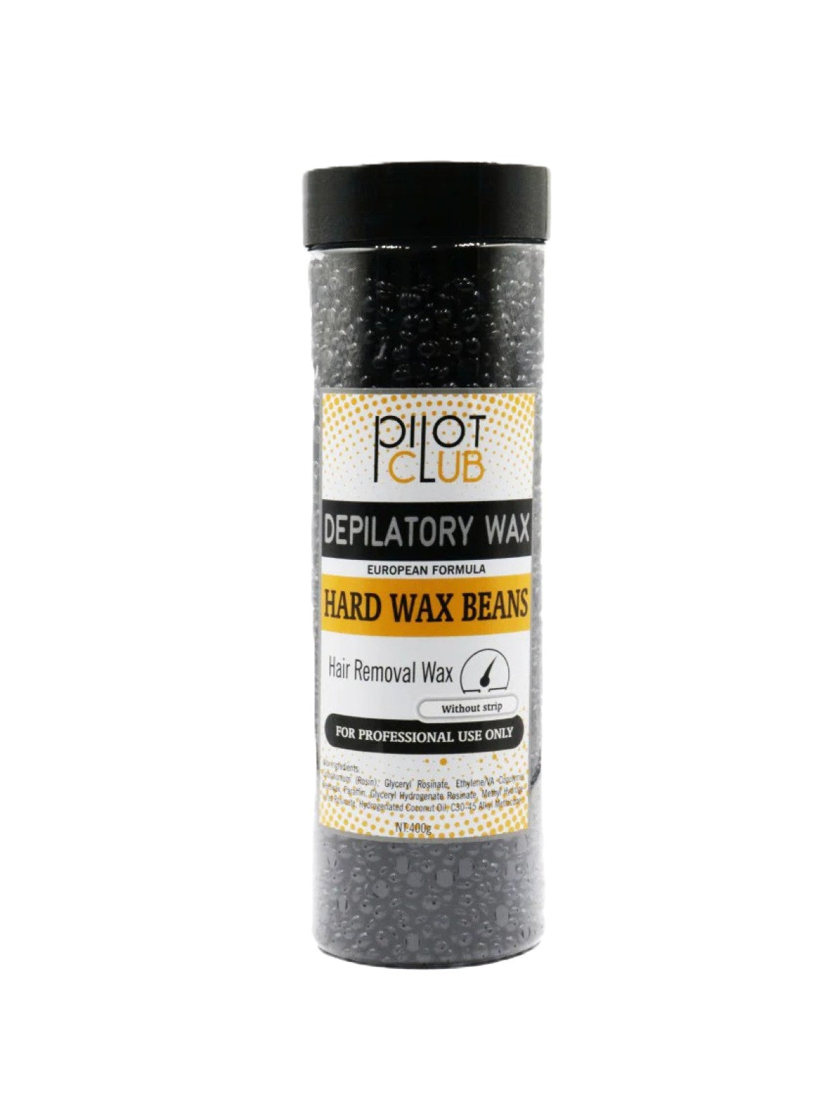 PILOT GLOBALSTAR PELLET HARD WAX BEANS BLACK 400G