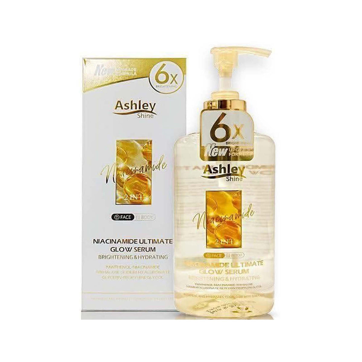 ASHLEY SHINE NIACINAMIDE ULTIMATE GLOW SERUM 520ML Main image