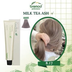 BREMOD® PREMIUM SERIES COCOA BUTTER 8.17 MILK TEA ASH 100ML Main image