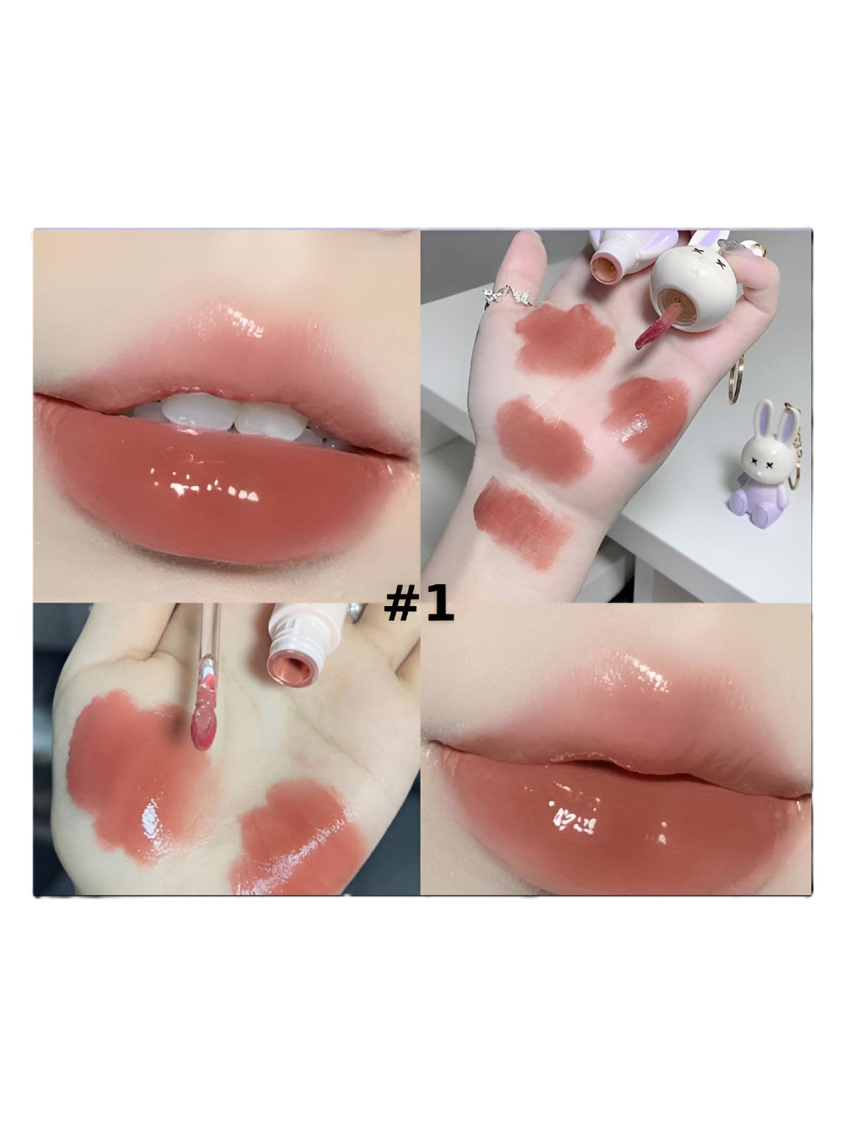 GEGE BEAR ADORABLE WATER GLOSS LIP GLAZE 01# 2G Main image