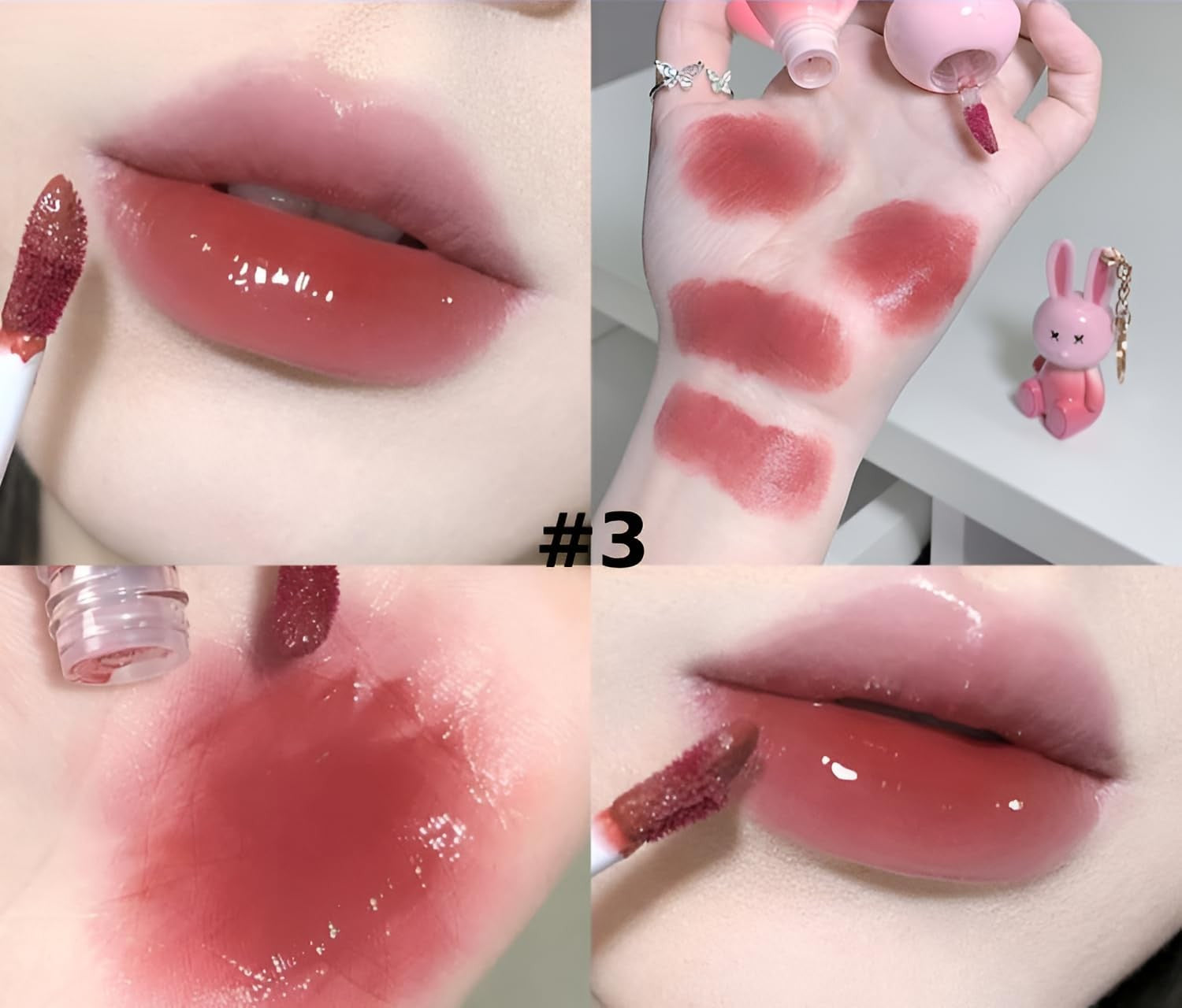 GEGE BEAR ADORABLE WATER GLOSS LIP GLAZE 03# 2G