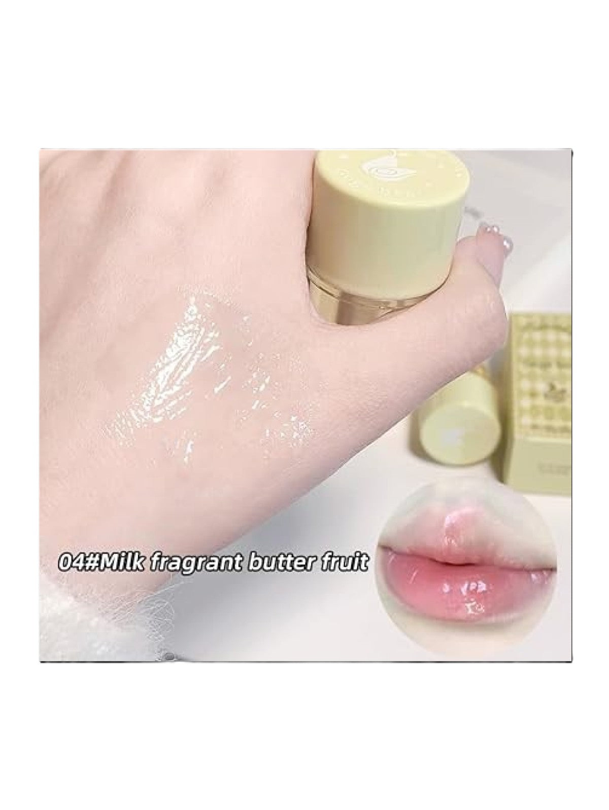 GEGE BEAR CRYSTAL JELLY LIP MASK CREAMY AVOCADO #04 7G