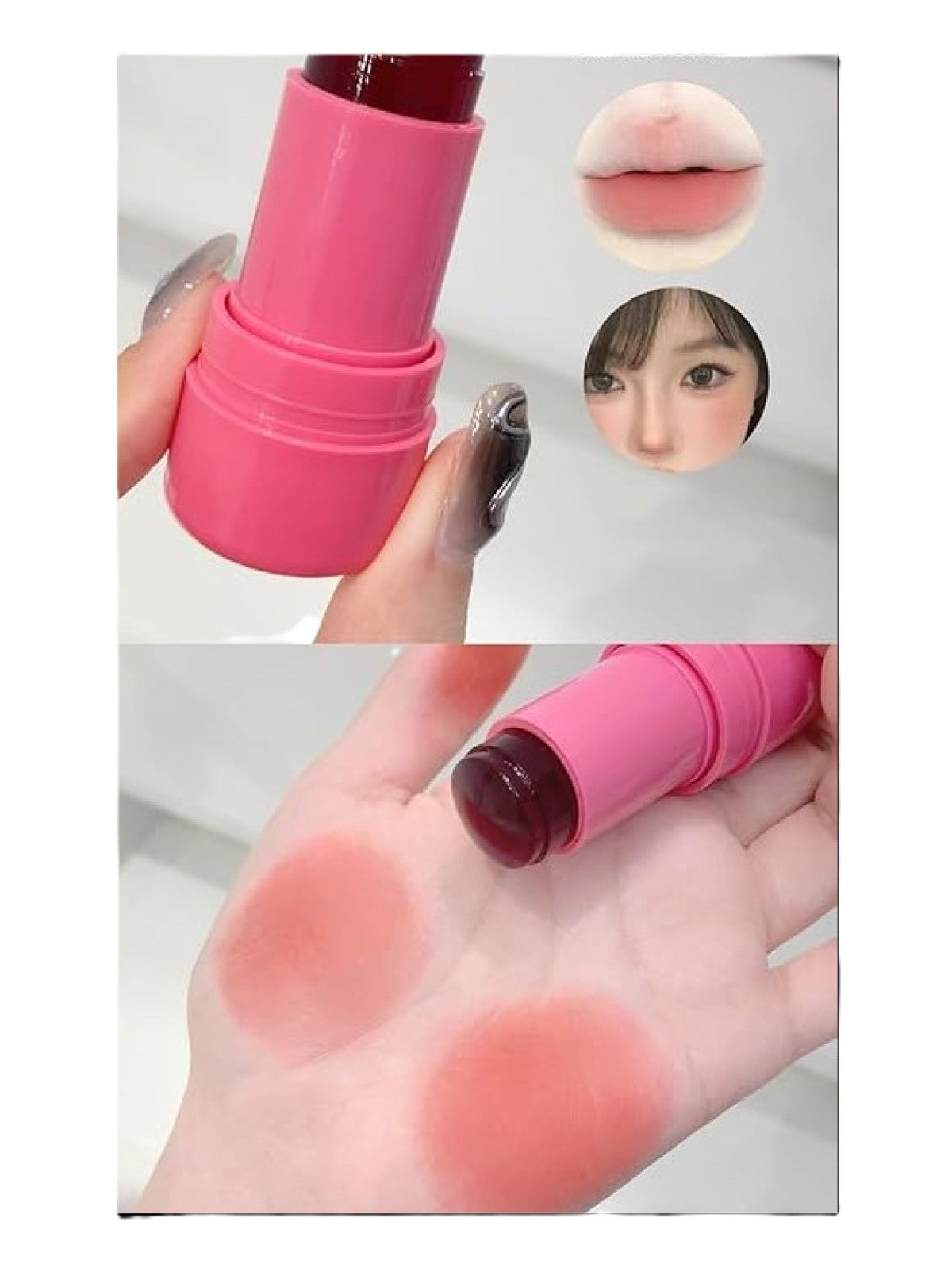 GEGE BEAR LIP AND CHEEK BLUSH STICK 02# 7G
