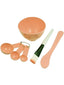 KELI SILICONE MASK BOWL SET BEAUTY TOOLS FACIAL MASK MIXING BOWL WITH BRUSH