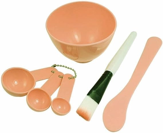 KELI SILICONE MASK BOWL SET BEAUTY TOOLS FACIAL MASK MIXING BOWL WITH BRUSH
