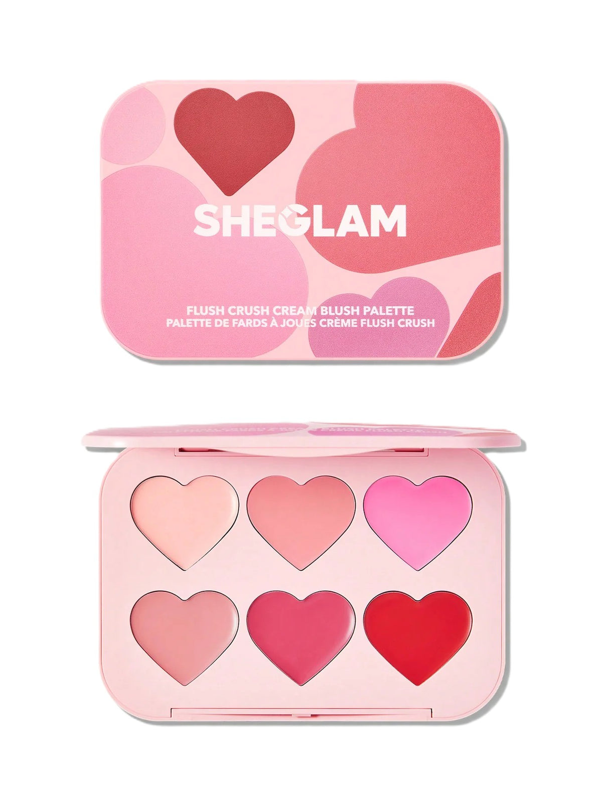 SHEGLAM FLUSH CRUSH CREAM BLUSH PALETTE BLUSHING BOUQUET 12G Main image