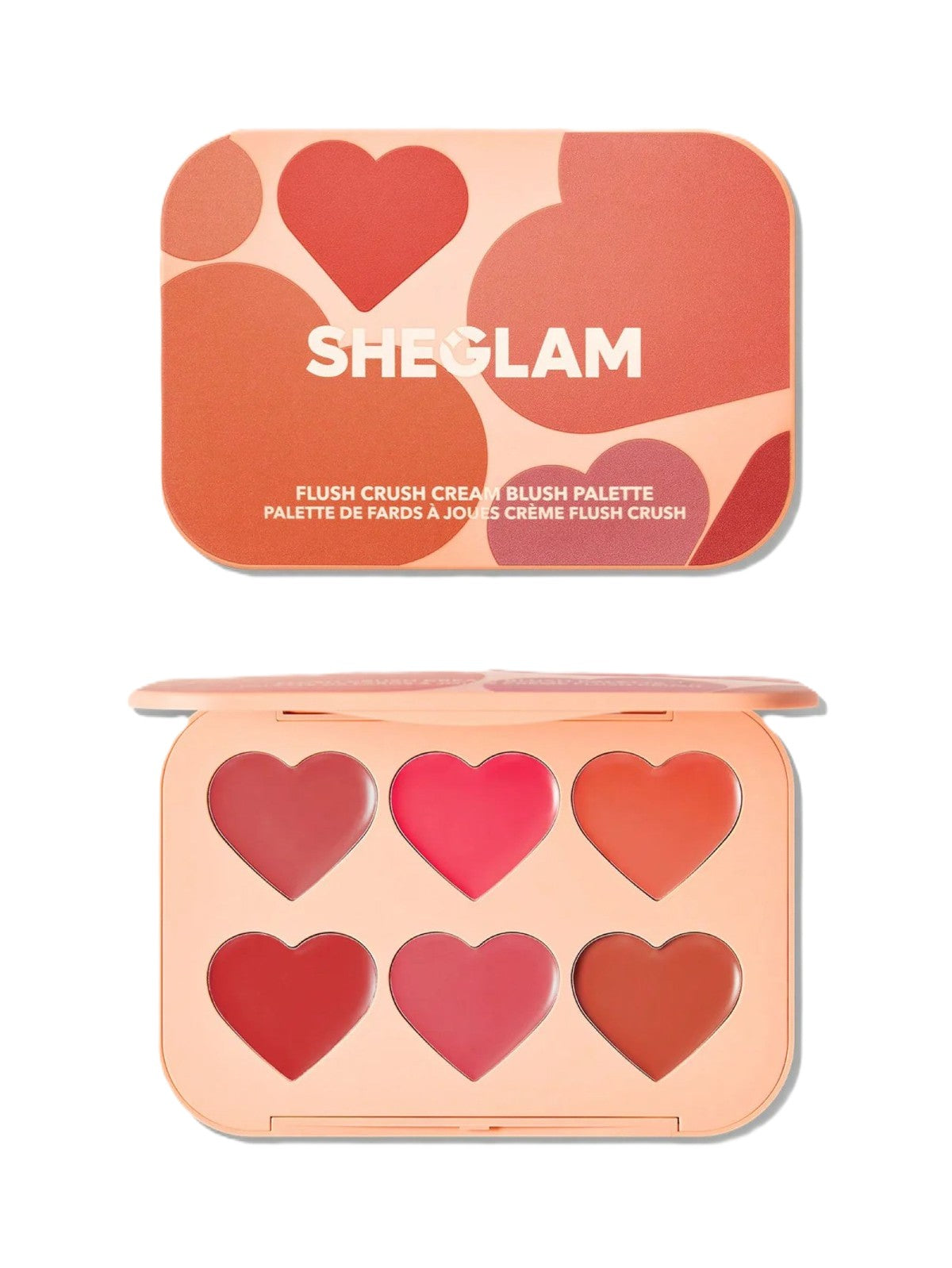 SHEGLAM FLUSH CRUSH CREAM BLUSH PALETTE COTTAGE CORE GARDEN 12G Main image