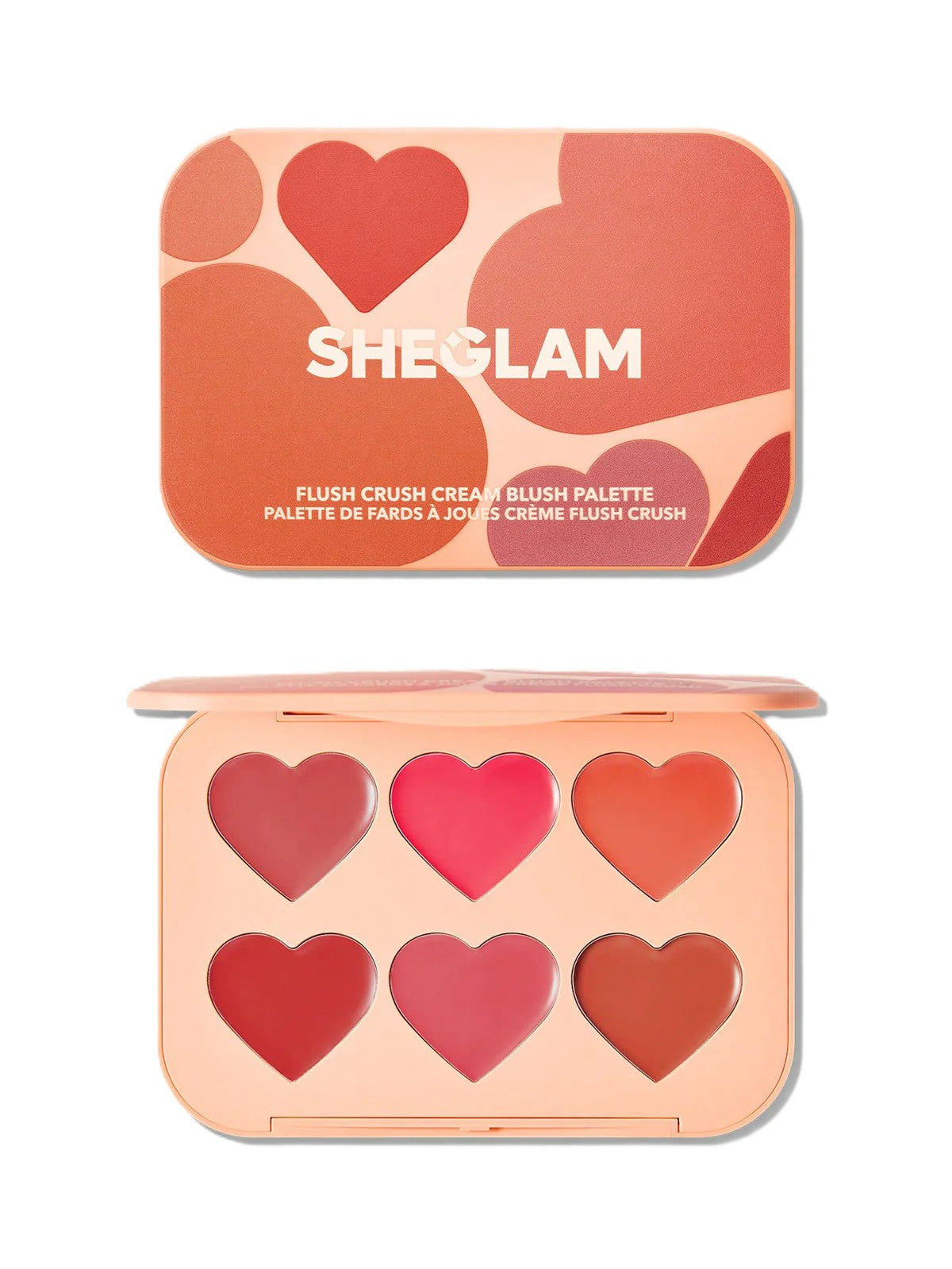SHEGLAM FLUSH CRUSH CREAM BLUSH PALETTE COTTAGE CORE GARDEN 12G Main image