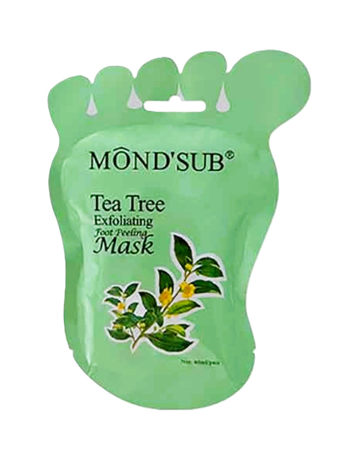 MOND'SUB TEA TREE EXFOLIATING FOOT PEELING MASK PAIR 40ML