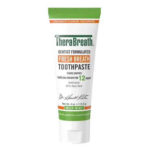 THERABREATH DENTIST FORMULATED FRESH BREATH TOOTHPASTE MILD MINT 113.5G Main image