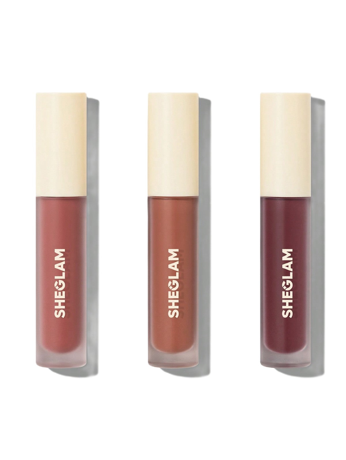 SHEGLAM MATTE ALLURE MINI LIQUID LIPSTICK SET FEEL REAL 3X2.3ML