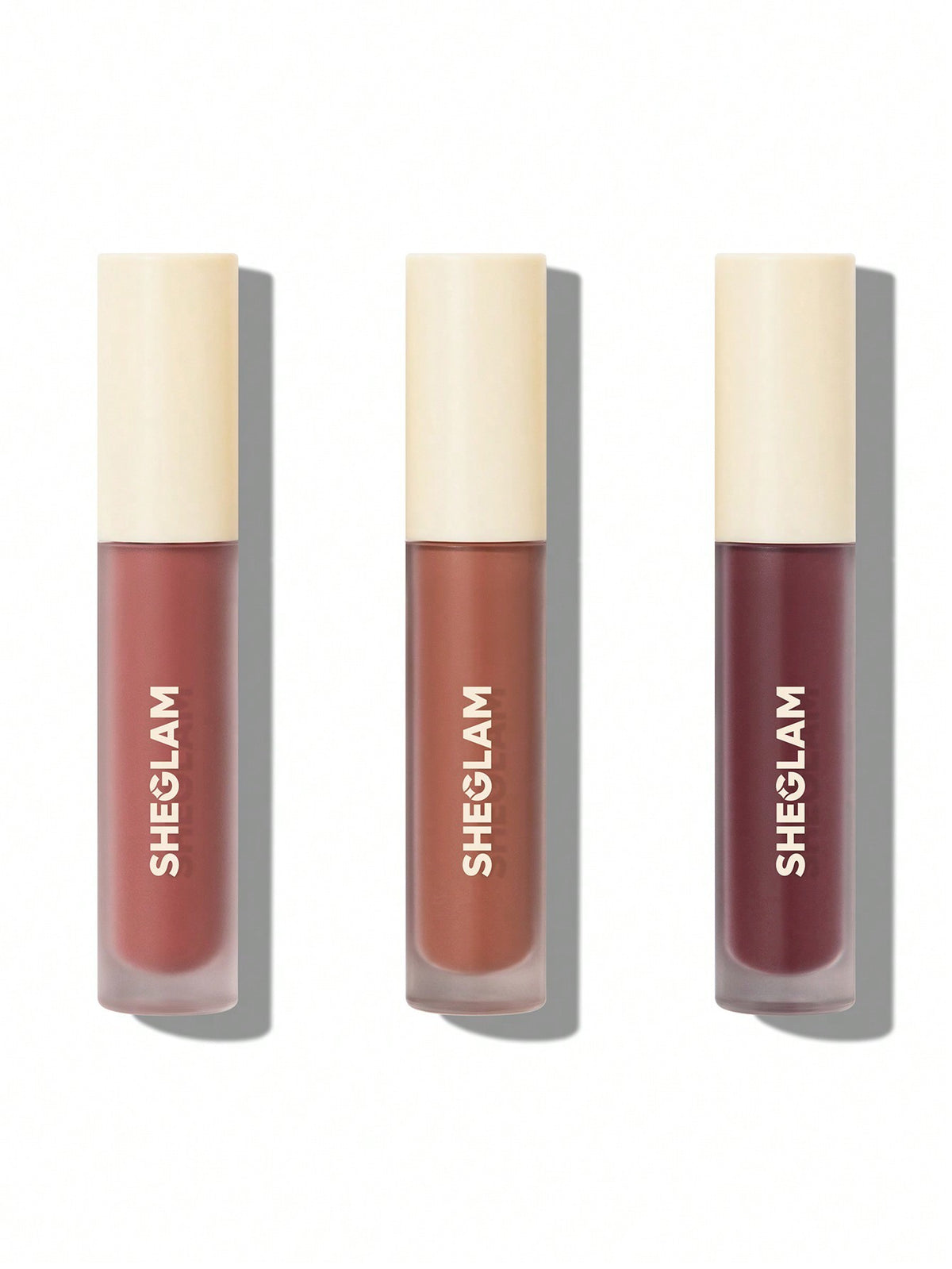 SHEGLAM MATTE ALLURE MINI LIQUID LIPSTICK SET FEEL REAL 3X2.3ML