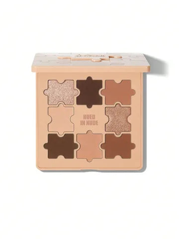 SHEGLAM JAZY JIGSAW EYESHADOW PALETTE HUED IN NUDE 8G