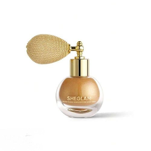 SHEGLAM GO GO GLOW HIGHLIGHTING BODY MIST GILDED GLOW 10G Main image
