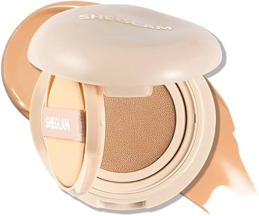 SHEGLAM LOCK AND GO LONG-LASTING CUSHION WATER PROOF FOUNDATION WARM VANNILA SHADE 12G