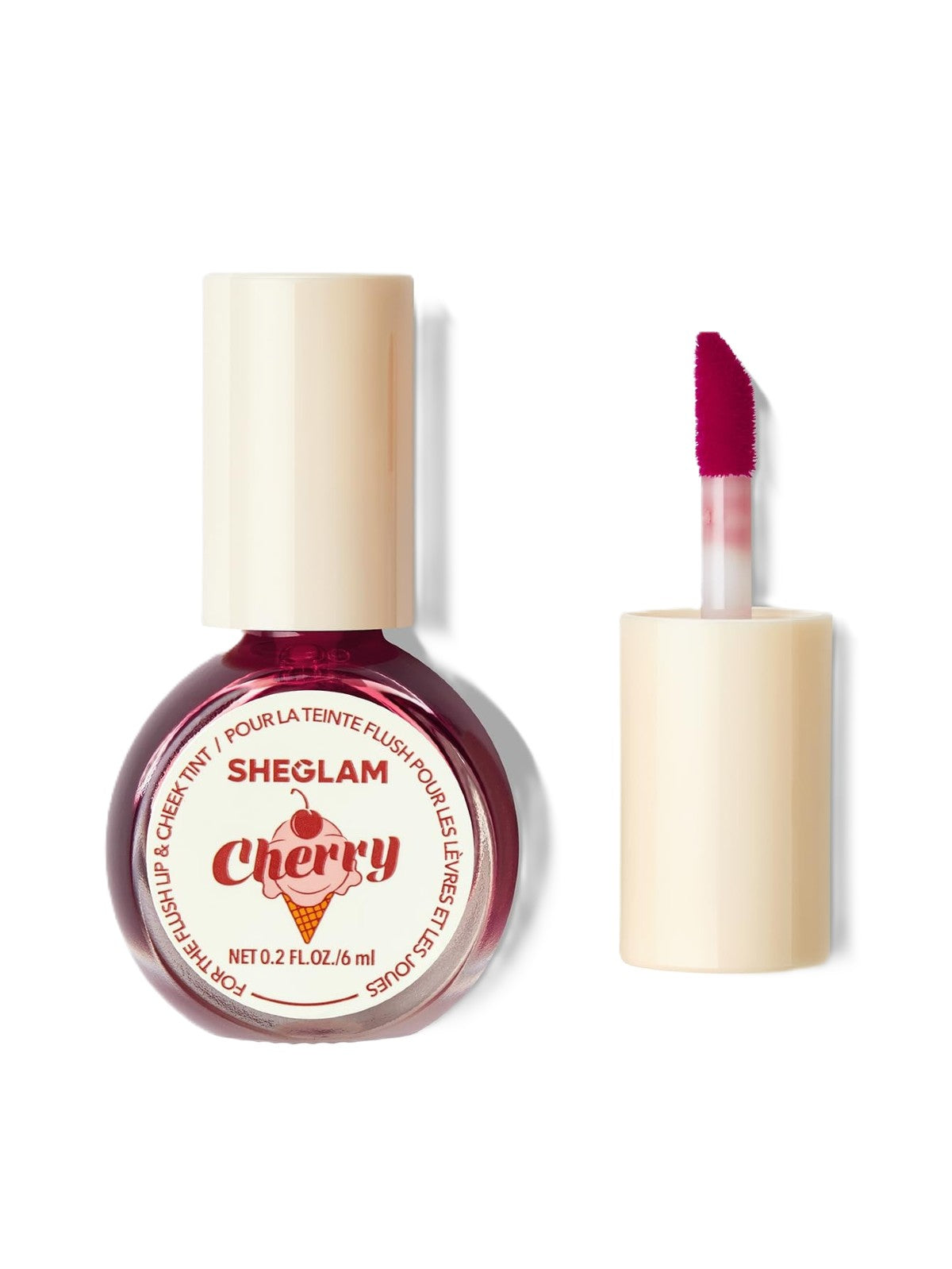 SHEGLAM FOR THE FLUSH LIP AND CHEEK TINT CHERRY PICKED 6ML
