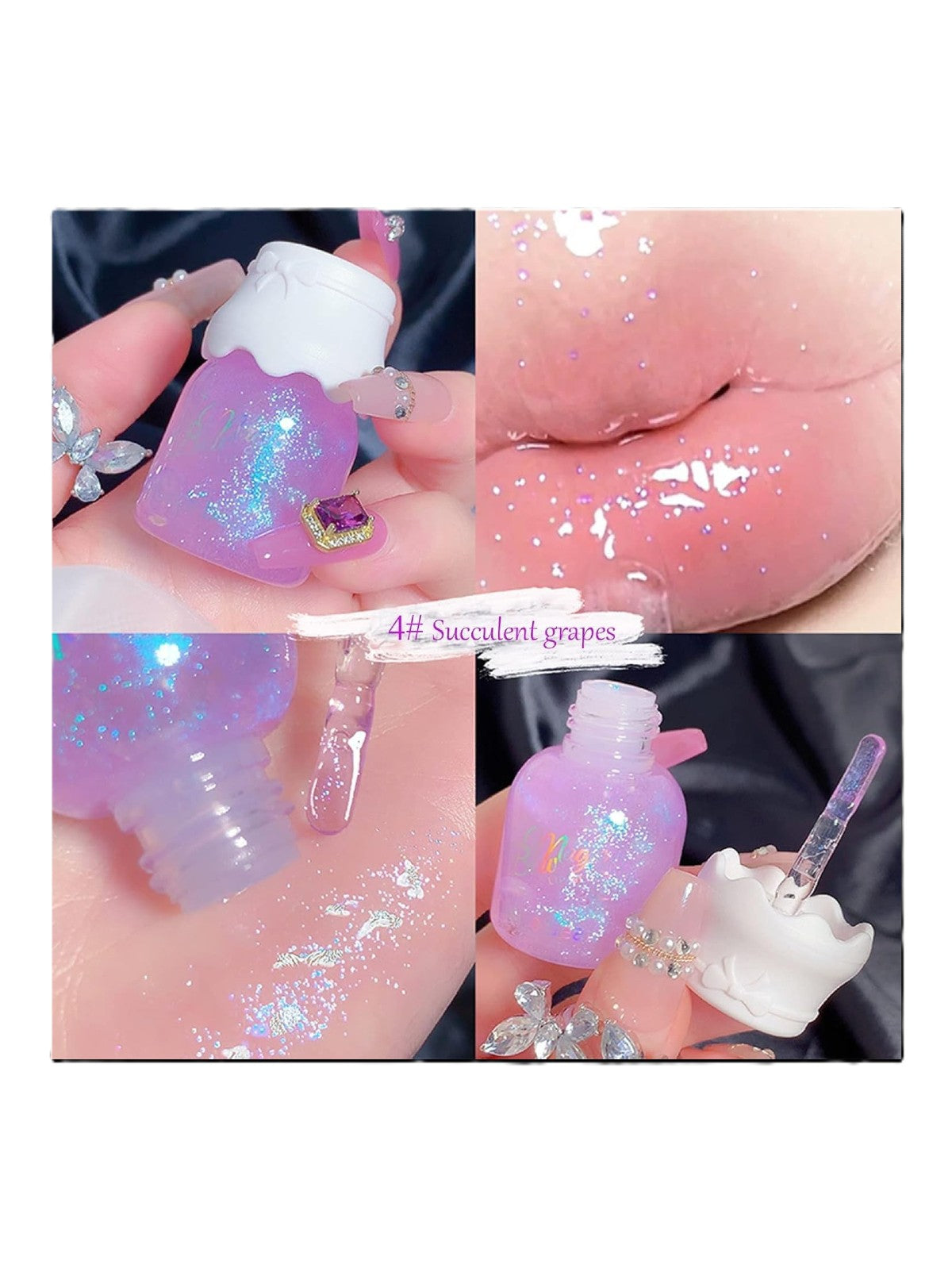 GEGE BEAR GLITTER LIP GLOSS #04 10G Main image