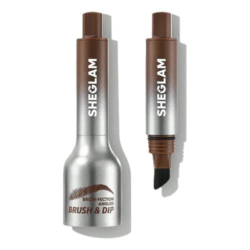 SHEGLAM BROW FECTION ANGLED BRUSH AND DIP AUBURN 1.2ML