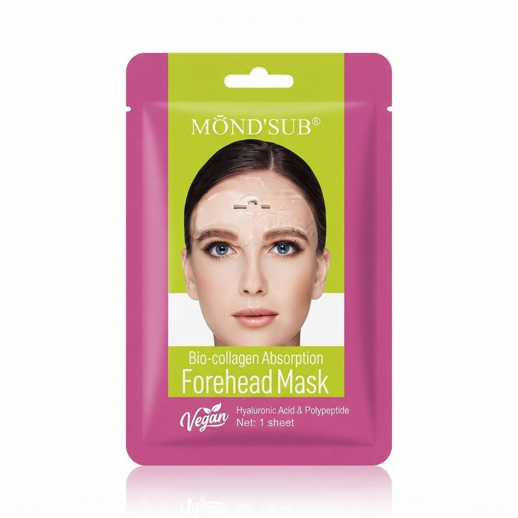MOND'SUB BIO-COLLAGEN ABSORPTION FOREHEAD MASK HYALURONIC ACID AND POLYPEPTIDE 1 SHEET Main image