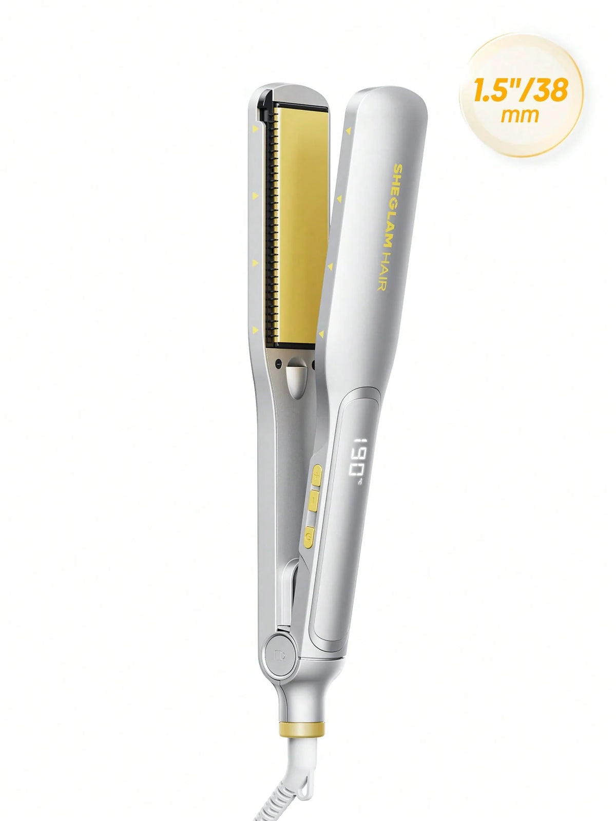 SHEGLAM HAIR SLEEK CHIC WIDE GLIDE STRAIGHTENER 1.5"/38MM