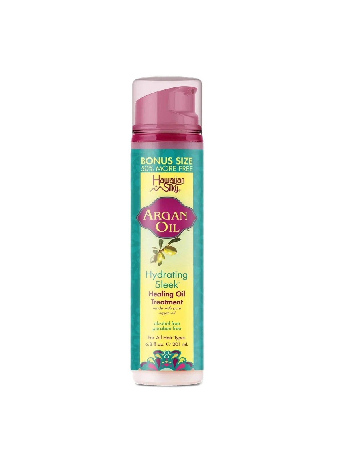 HAWAIIAN SILKY ARGAN OIL HEALING OIL 201 ML