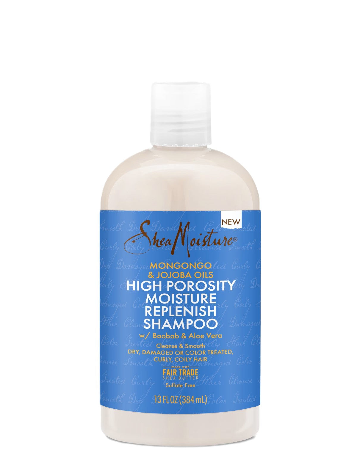 SHEA MOISTURE MONGONGO AND JOJOBA OILS HIGH POROSITY MOISTURE REPLENISH SHAMPOO 384 ML
