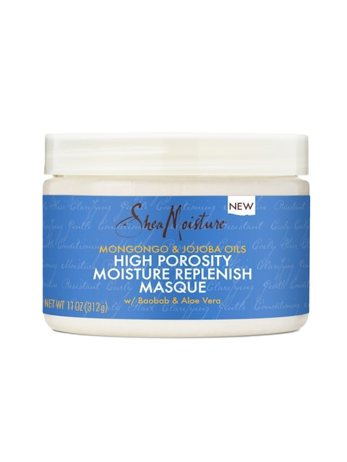 SHEA MOISTURE MONGONGO AND JOJOBA OILS HIGH POROSITY MOISTURE REPLENISH MASQUE 312g