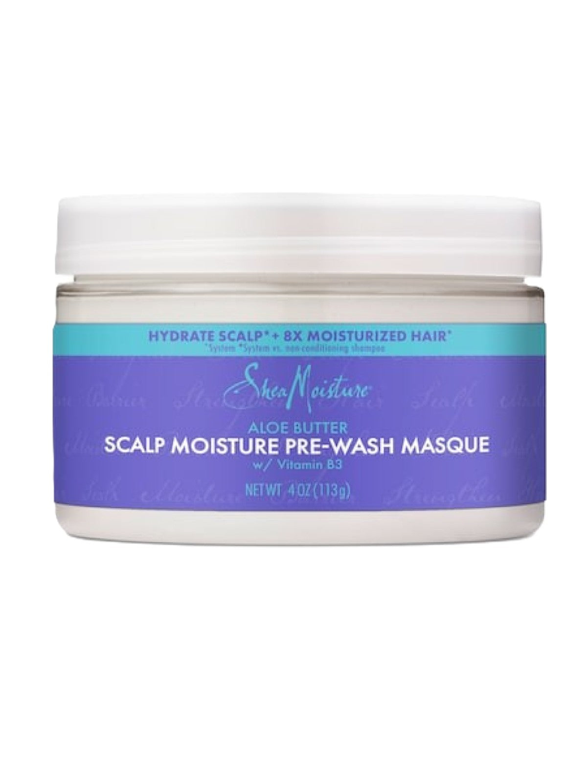 SHEA MOISTURE ALOE BUTTER SCALP MOISTURE PRE-WASH MASQUE 113G
