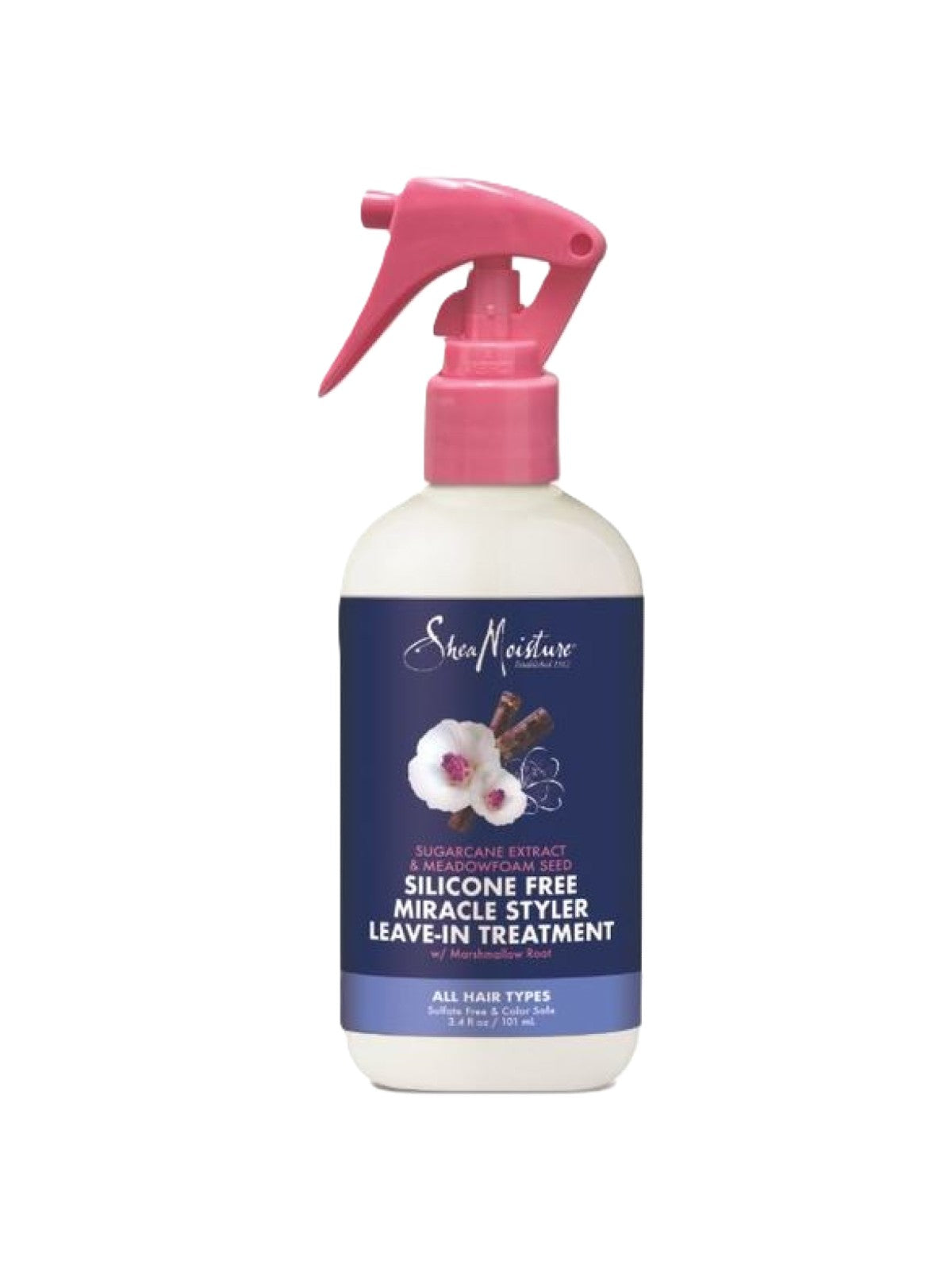 SHEA MOISTURE SUGARCANE AND MEADOWFOAM SEED MIRACLE STYLER LEAVE-IN TREATMENT 118ml