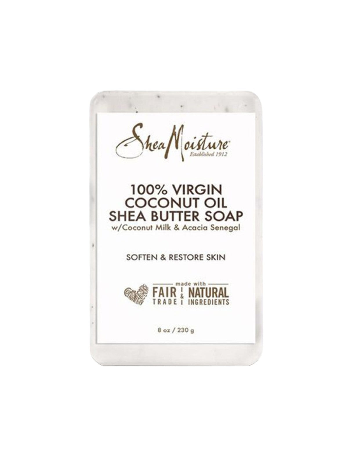 SHEA MOISTURE 100 PERCENT COCONUT OIL SHEA BUTTER SOAP 23G