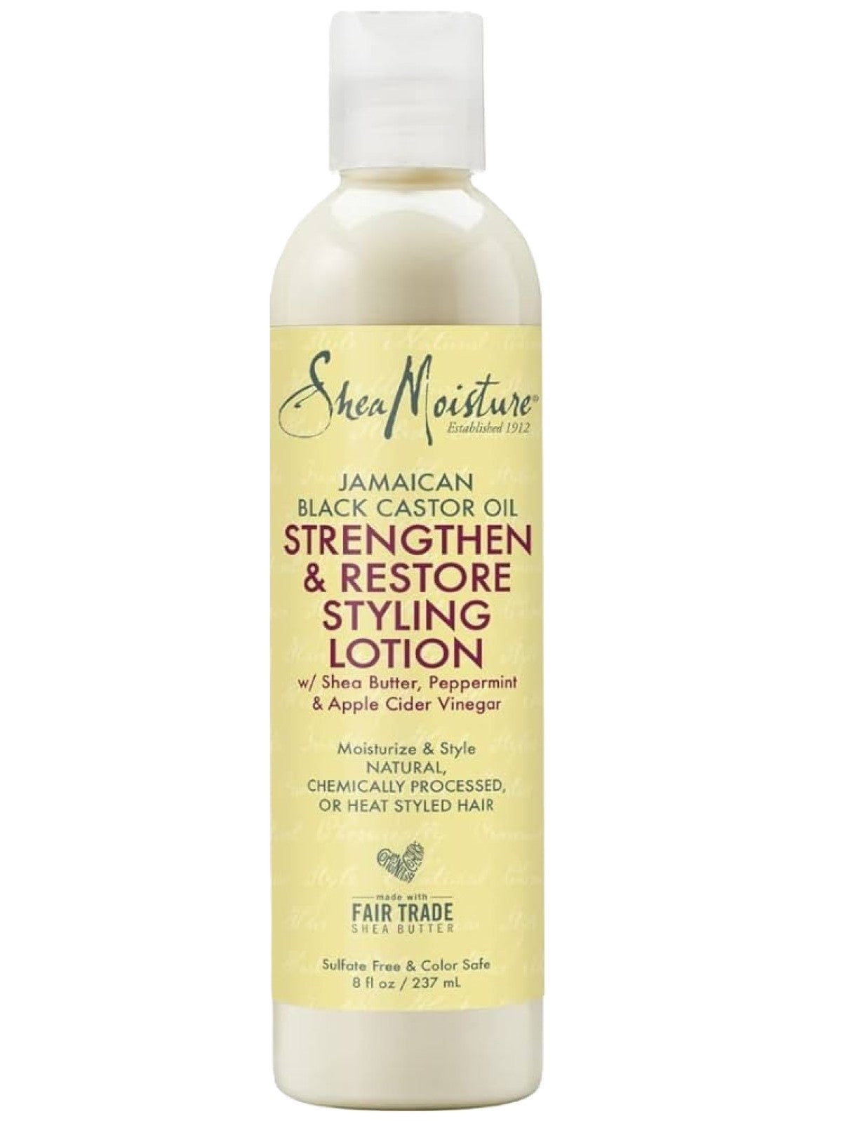 SHEA MOISTURE JAMAICAN BLACK CASTOR OIL STRENGTHEN AND RESTORE STYLING LOTION 237ML