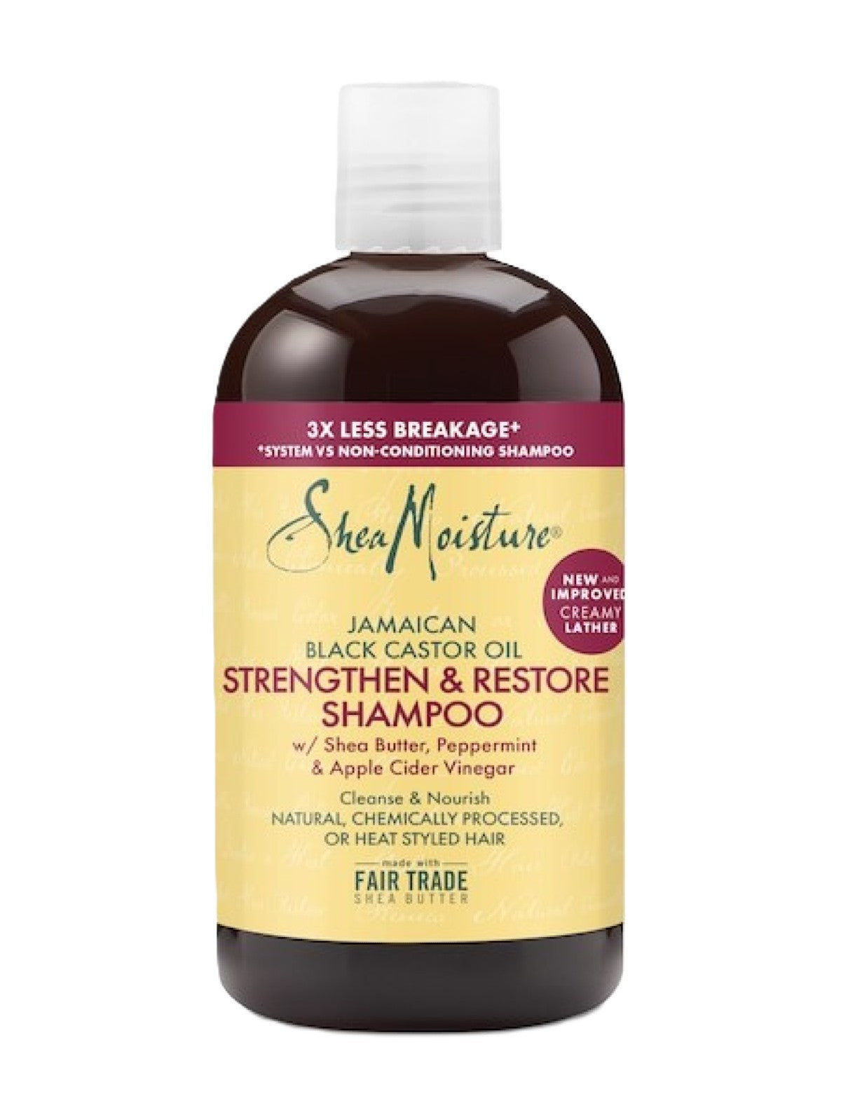 SHEA MOISTURE JAMAICAN BLACK CASTOR OIL STRENGTHEN AND RESTORE SHAMPOO 384ML