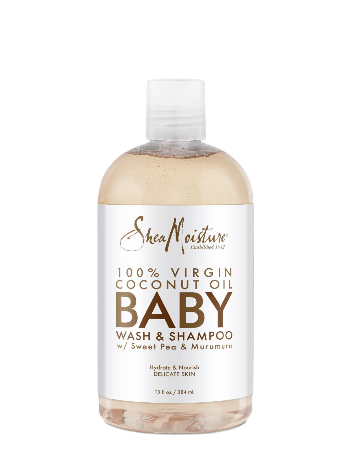 SHEA MOISTURE BABY WASH AND SHAMPOO 384 ML