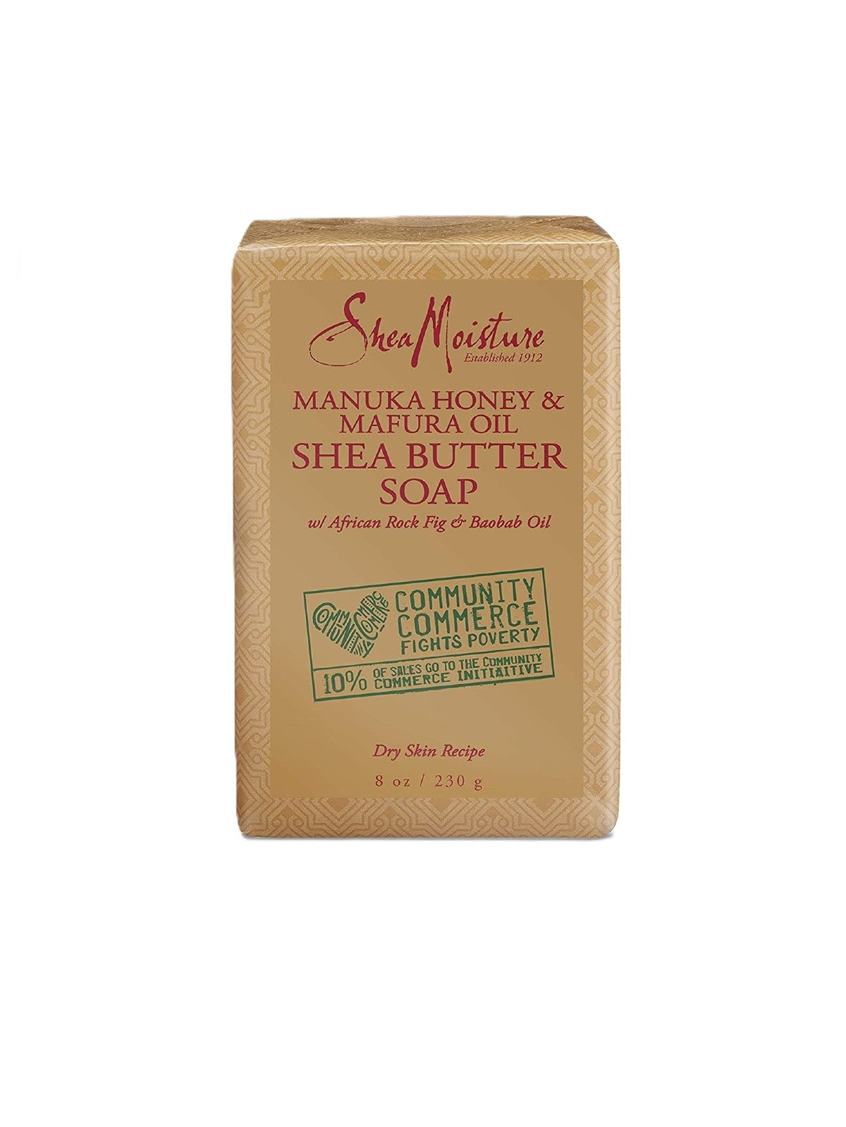 SHEA MOISTURE MANUKA HONEY AND MAFURA OIL SHEA BUTTER SOAP 227G