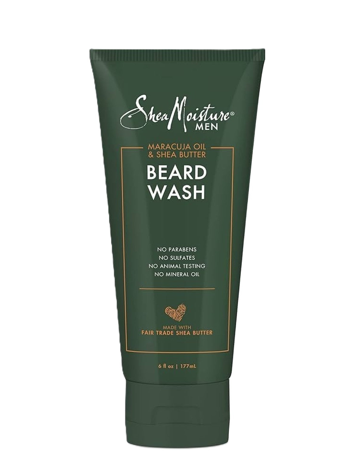 SHEA MOISTURE MEN MARACULA OIL AND SHEA BUTTER BEARD WASH 177ML