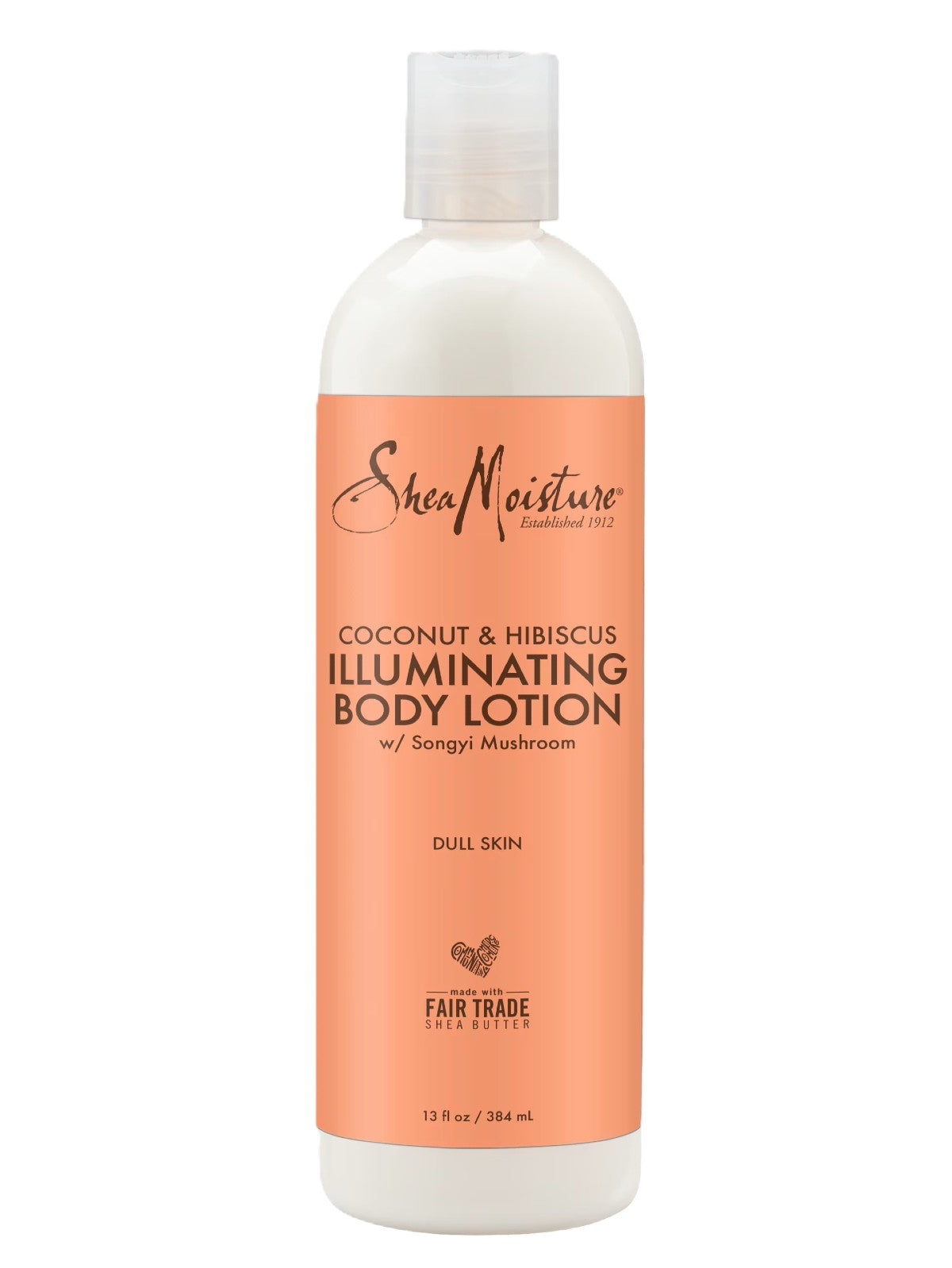 SHEA MOISTURE COCONUT AND HIBISCUS ILLUMINATING BODY LOTION 384 ML