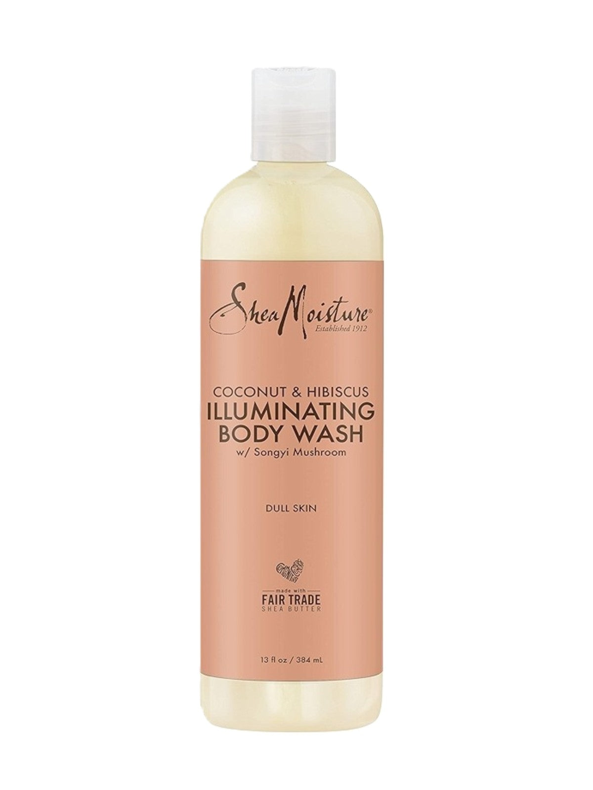 SHEA MOISTURE COCONUT AND HIBISCUS ILLUMINATING BODY WASH W/ SONGYI MUSHROOM 384ML Main image