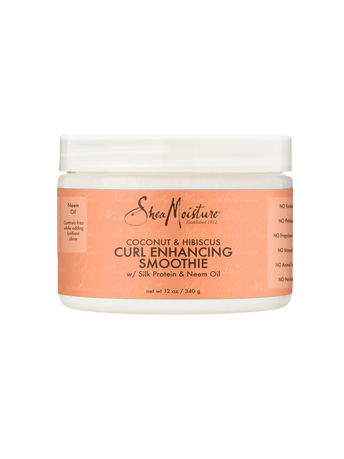 SHEA MOISTURE COCONUT AND HIBISCUS CURL ENHANCING SMOOTHIE 340G