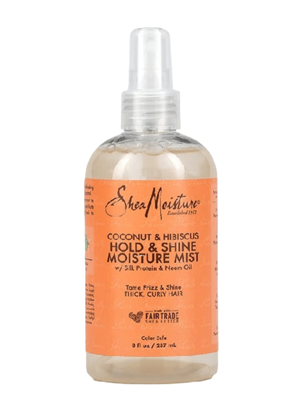 SHEA MOISTURE COCONUT ANDHIBISCUS HOLD AND SHINE MOISTURE MIST 237ML