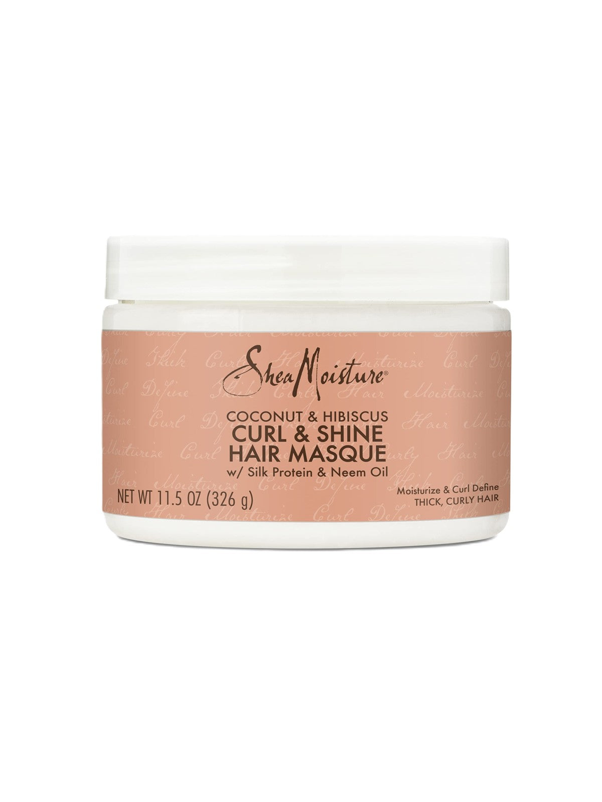 SHEA MOISTURE COCONUT AND HIBISCUS CURL AND SHINE HAIR MASQUE 326G