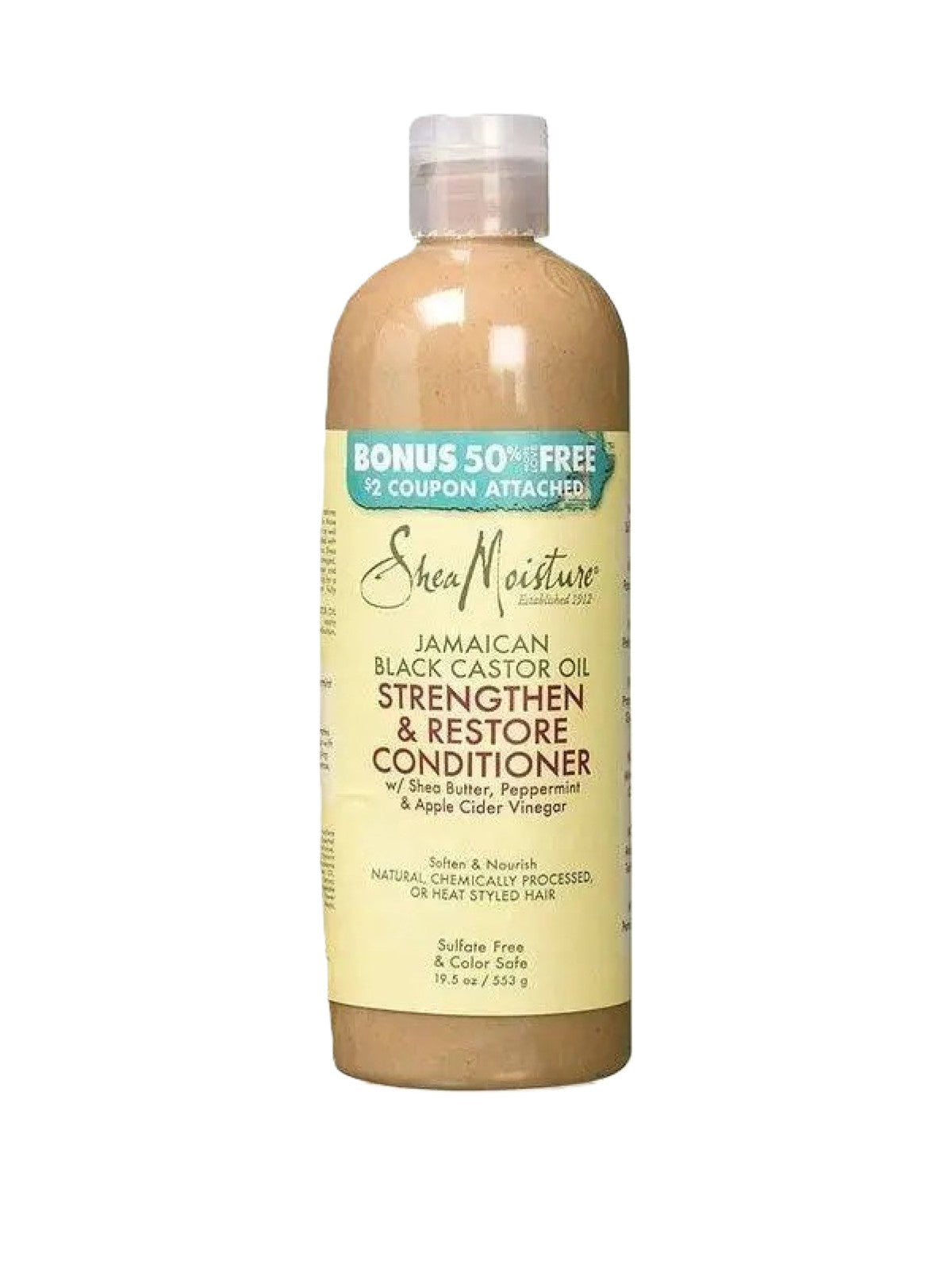 SHEA MOISTURE JAMAICAN BLACK CASTOR OIL STRENGTHEN AND RESTORE CONDITIONER 586ML
