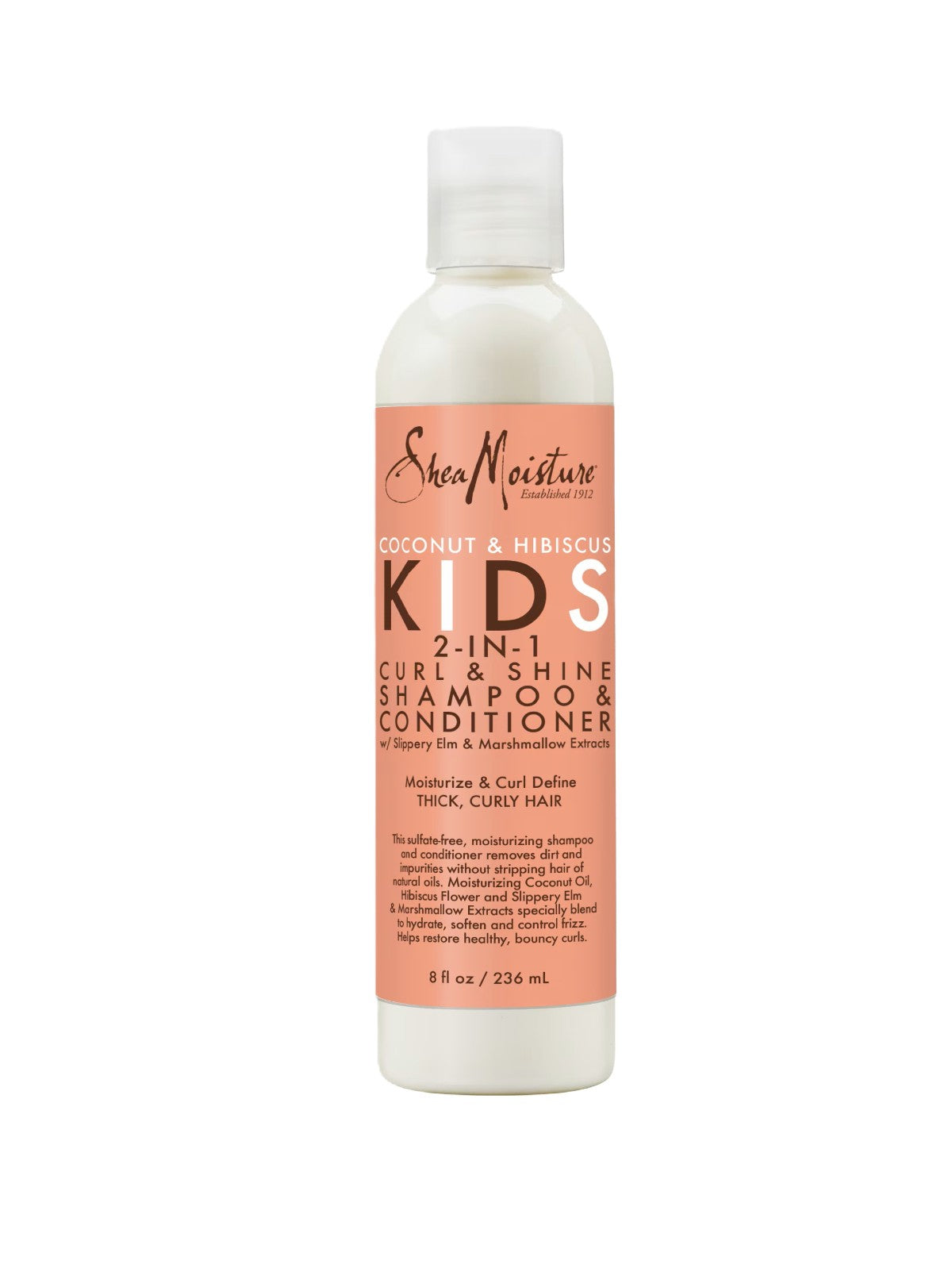 Shea Moisture 2 in 1 curl and shine Shampoo and Conditioner for Kids 237 ml