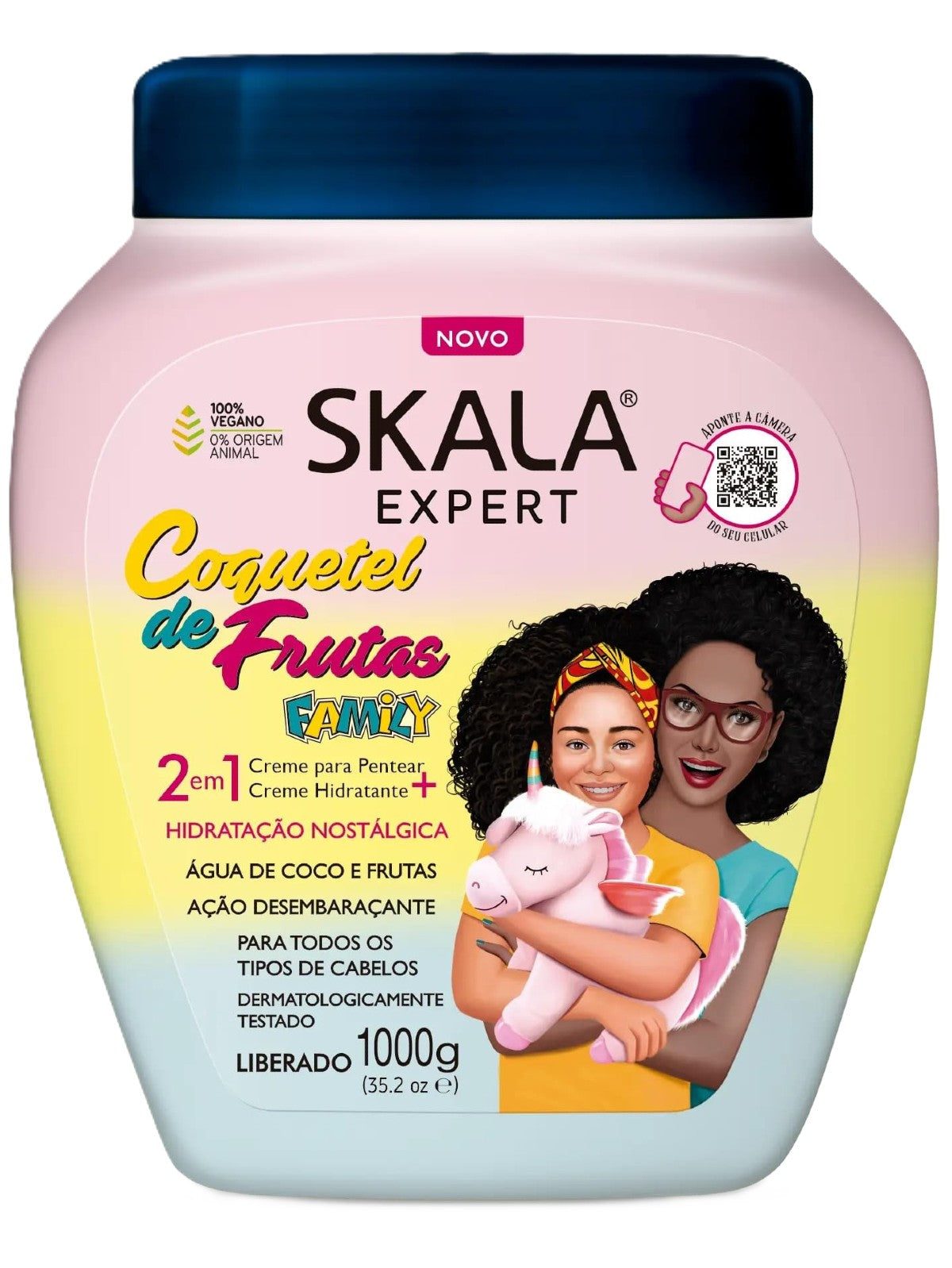 NOVA FORMULA SKALA EXPERT CABELO COQUETEL DE FRUTAS FAMILY 1000G