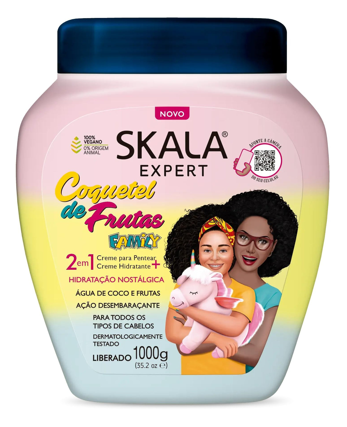 NOVA FORMULA SKALA EXPERT CABELO COQUETEL DE FRUTAS FAMILY 1000G