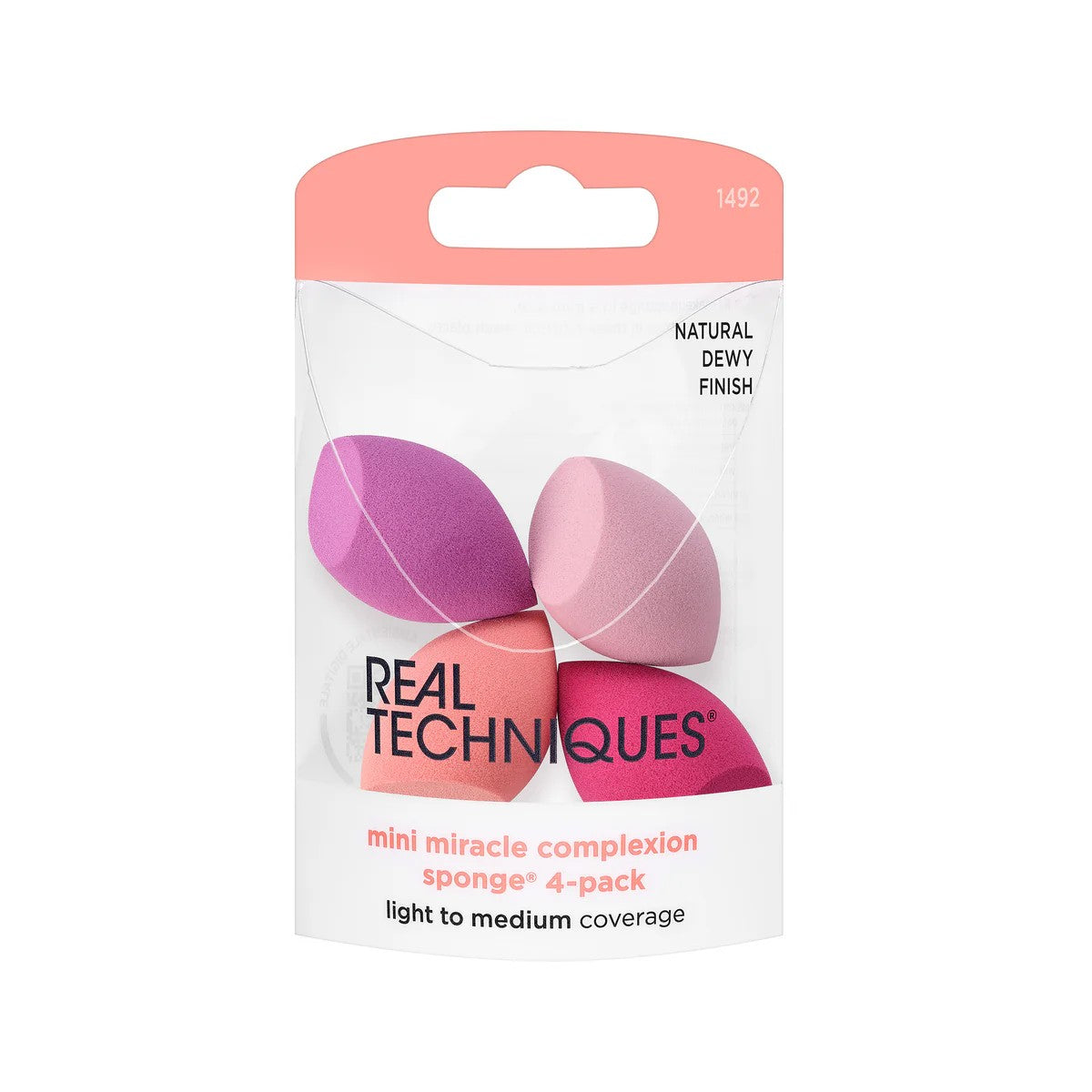 REAL TECHNIQUES BY SAM AND NIC - FACE - 4 MINI MIRACLE COMPLEXION SPONGES - 01492